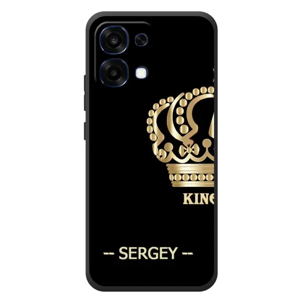 Чехол с рисунком «SERGEY» для OPPO A6 Pro