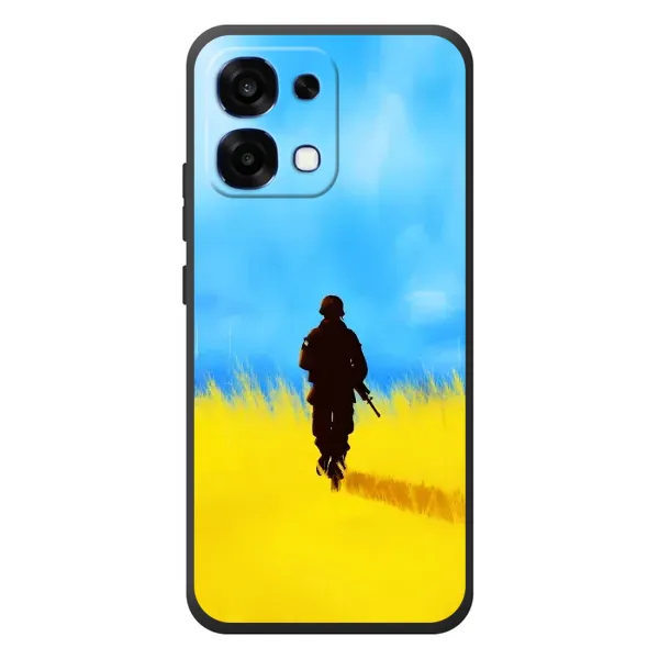 Чехол с рисунком «Солдат в поле» для OPPO A6 Pro Чехол с рисунком «Солдат в поле» для OPPO A6 Pro