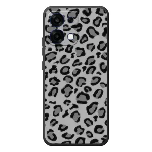 Чохол з леопардовим принтом на OPPO A6 Pro (Темний леопард)