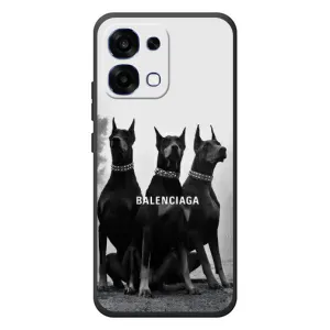 Чехол ДОБЕРМАН для OPPO A6 Pro (Три добермана)