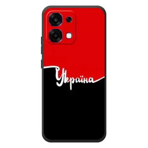 Чехлы УПА (Красно-Чёрный) на OPPO A6 Pro (Украина УПА)