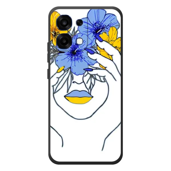 Чехол с рисунком «Украинка на всю голову» для OPPO A6 Pro Чехол с рисунком «Украинка на всю голову» для OPPO A6 Pro