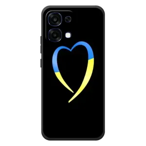 Силиконовый Чехол на OPPO A6 Pro (Я-Украина) (Украинское сердце)