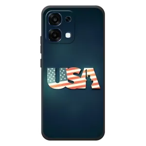 Чехол Флаг USA для OPPO A6 Pro (USA)