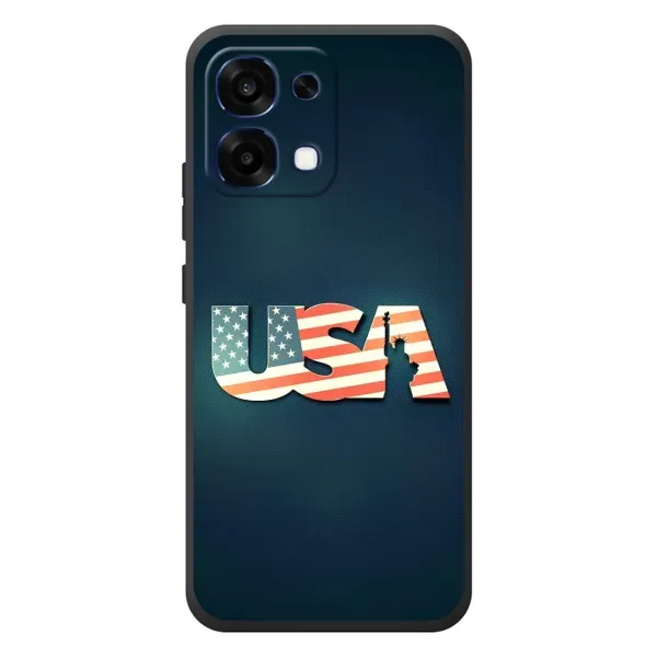 Чехол с рисунком «USA» для OPPO A6 Pro Чехол с рисунком «USA» для OPPO A6 Pro