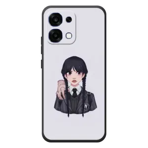 Чехлы с принтом Уэнсдей на OPPO A6 Pro (Вещь Венсдей)