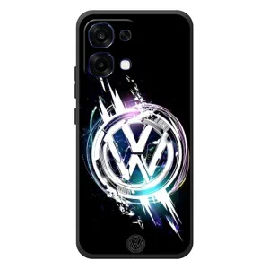 Чехол "Фольксваген" для OPPO A6 Pro (Volkswagen на черном)