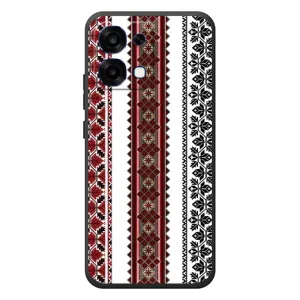 Силиконовый Чехол на OPPO A6 Pro с картинкой Вышиванки (Вышиваночки)