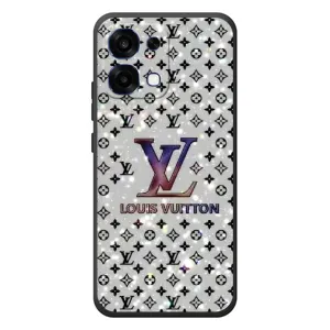Чехол Стиль Louis Vuitton на OPPO A6 Pro (Яркий LV)