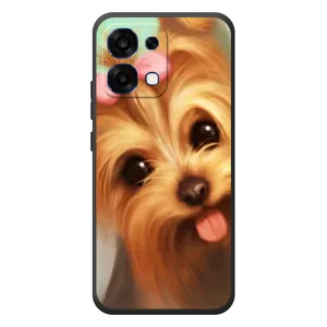 Чехол (ТПУ) Милые собачки для OPPO A6 Pro (Йоршенский терьер)
