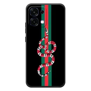 Чехлы Бренд GUCCI для OPPO A6 Pro (Змей Гуччи)