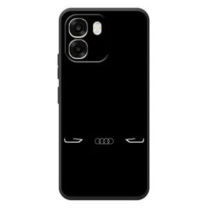 Силіконовий бампер з картинкою машини на OPPO A6 (Сілует Audi)