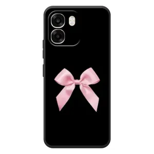 Чехол банты для OPPO A6 (Бант на черном)