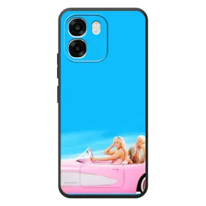 Силіконовый Чохол Барбі фільм на OPPO A6 (Барбі і Кен)