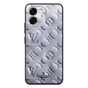 Текстурный Чехол Louis Vuitton для
ОППО А6
(Белый ЛВ)