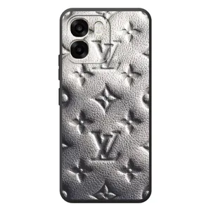 Текстурный Чехол Louis Vuitton для
ОППО А6
(Бежевый ЛВ)