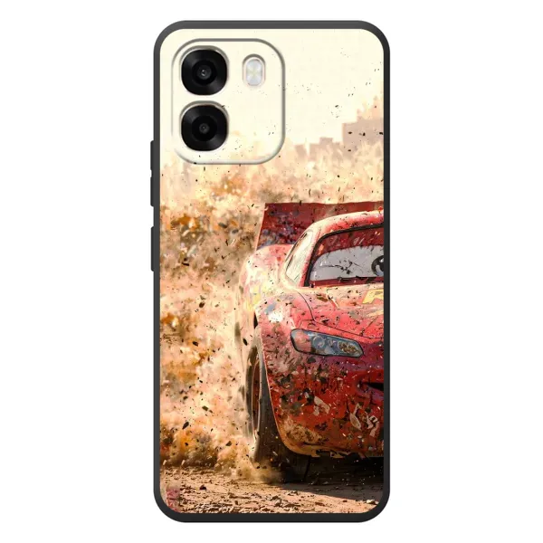 Чехол с рисунком «Маквин в грязи» для OPPO A6 Чехол с рисунком «Маквин в грязи» для OPPO A6
