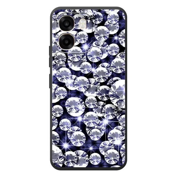 Чехол с рисунком «Бриллианты» для OPPO A6