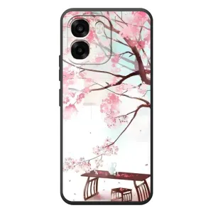Чехол с принтом САКУРЫ на OPPO A6 (Чайная церемония)