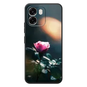 Чехлы с принтом Розочки для OPPO A6 (Цветок ночной)