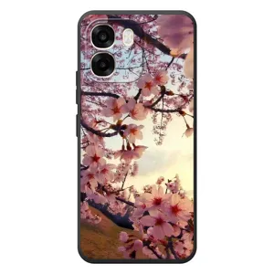 Чехол с принтом САКУРЫ на OPPO A6 (Цветущая сакура)