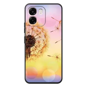 Силиконовый Чехол с одуванчиками на OPPO A6 (Цветок-одуванчик)
