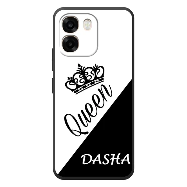Чехол с рисунком «DASHA» для OPPO A6