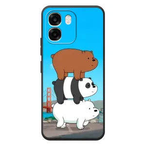 Чехлы с Пандами на OPPO A6 (Друзья)