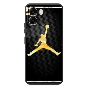 Силиконовый Чехол Nike Air Jordan на
ОППО А6
(Джордан 23)