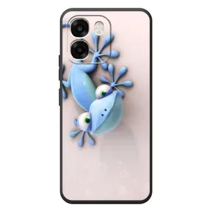 Чехлы с изображением разных животных для OPPO A6 (Геккон)