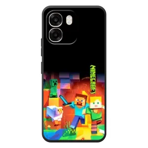 Чохли для OPPO A6 (Персонажі МайнКрафт) (Герой Майнкрафт)