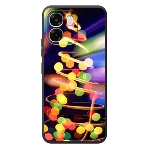 Чохол новорічна ялинка на OPPO A6 (Гірлянди)