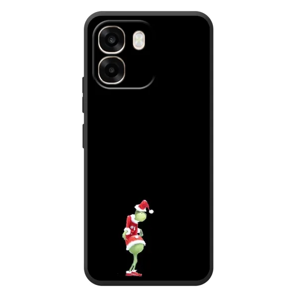 Чехол с рисунком «Гринч на чорном» для OPPO A6
