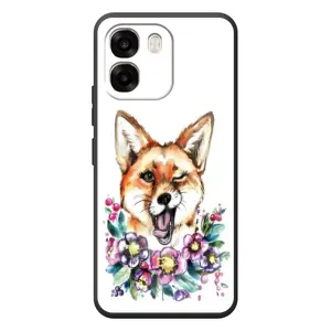 Чехол с Лисичкой для OPPO A6 (Хитрая лиса)