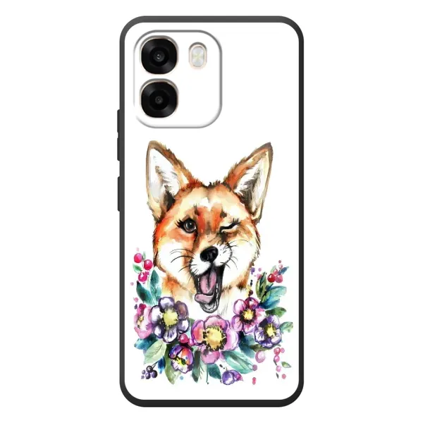 Чехол с рисунком «Хитрая лиса» для OPPO A6 Чехол с рисунком «Хитрая лиса» для OPPO A6