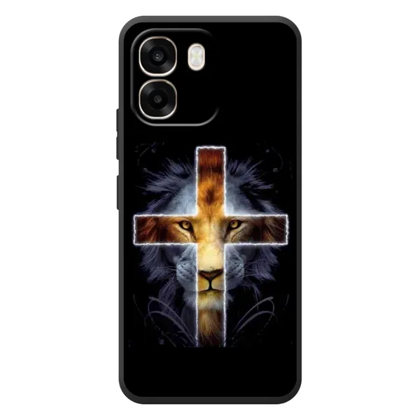 Чехол с рисунком «Иисус Лев» для OPPO A6 Чехол с рисунком «Иисус Лев» для OPPO A6