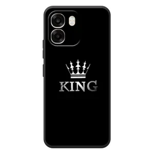 Чехол (Корона на чёрном фоне) для
ОППО А6
(KING)
