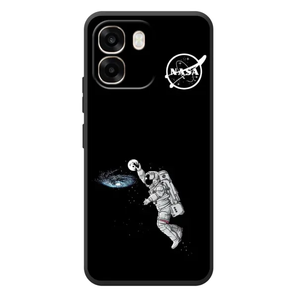 Чехол с рисунком «Космонавт баскетболист» для OPPO A6 Чехол с рисунком «Космонавт баскетболист» для OPPO A6