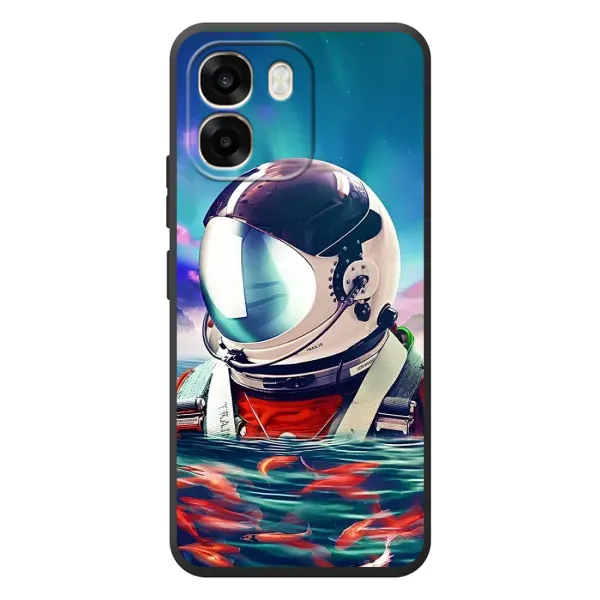 Чехол с рисунком «Космонавт в воде» для OPPO A6 Чехол с рисунком «Космонавт в воде» для OPPO A6