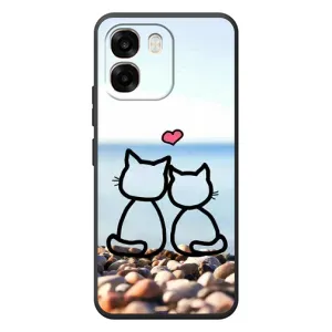 Силіконові Чохли Коханій людині для OPPO A6 (Котейки)