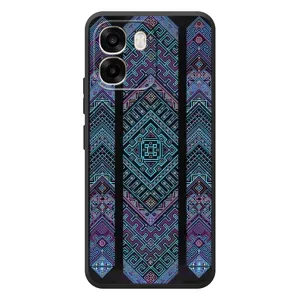Силиконовый Чехол на OPPO A6 (Крутой орнамент)