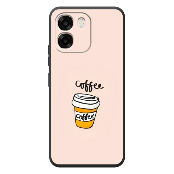 Чехол с рисунком «Кружка кофе» для OPPO A6