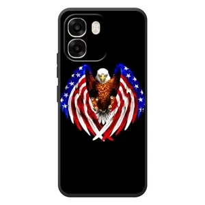 Чохол Прапор USA для OPPO A6 (Крила США)