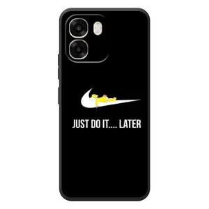 Силиконовый Чехол на OPPO A6 с картинкой Nike (Later)