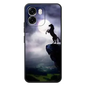 Чехлы с изображением разных животных для OPPO A6 (Лошадь)