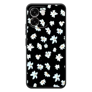 Чехол с ромашками на OPPO A6 (Маленькие ромашки)