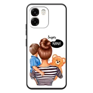 Чехлы для МАМЫ на OPPO A6 (Мама и сын)