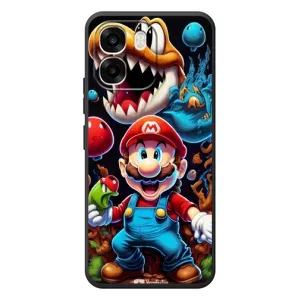 Чехол с рисунком «Марио» для OPPO A6