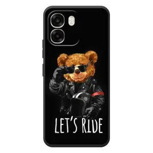 Чехол с рисунком «Модный Мишка» для OPPO A6