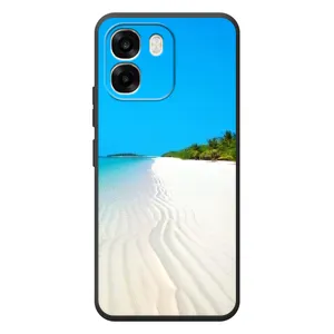 Літній Чохол на OPPO A6 (Море пісок)